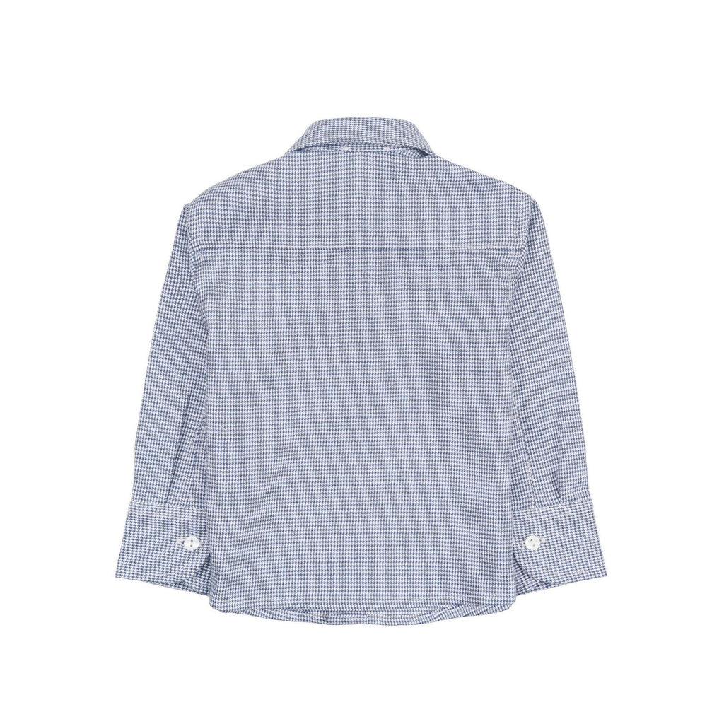 Chemise À Carreaux Bleu Clair