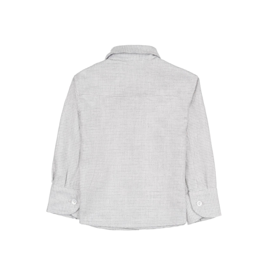 Chemise À Carreaux Gris