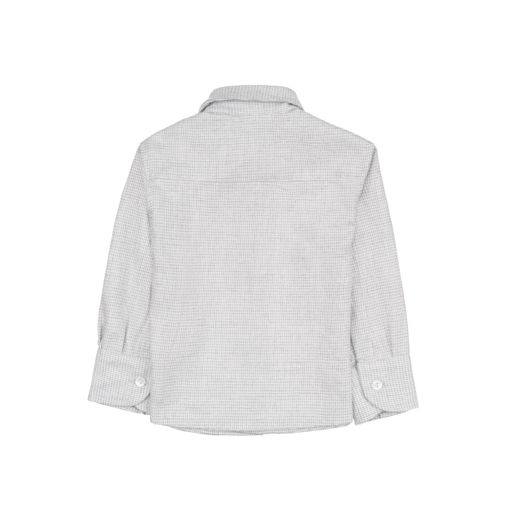 Chemise À Carreaux Gris