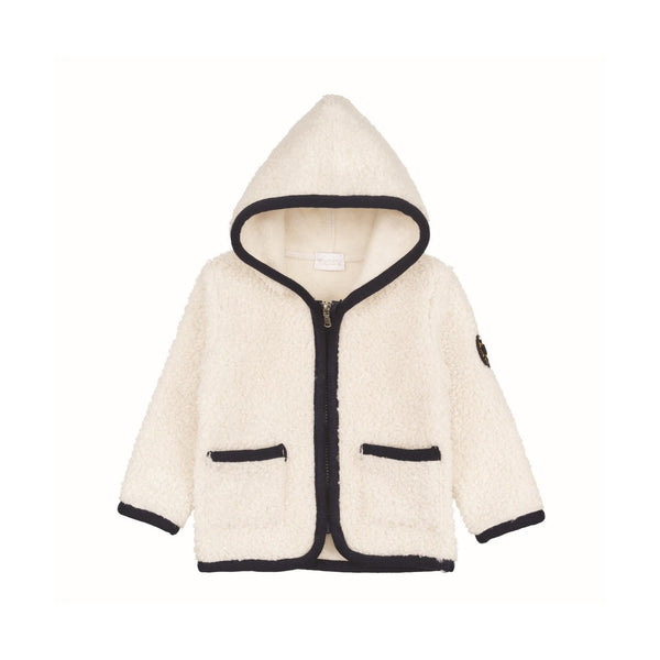 Veste Crème Bouclée
