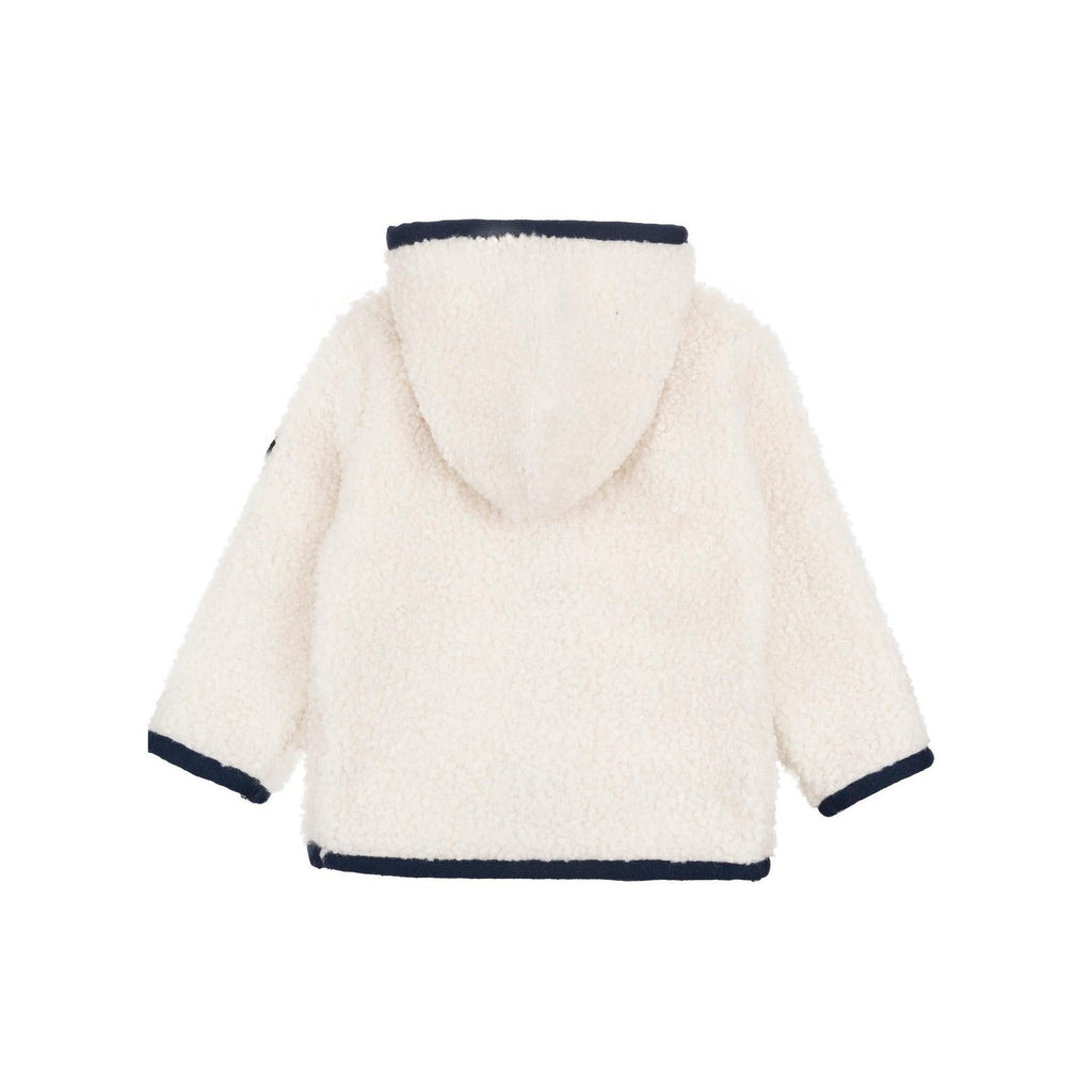 Veste Crème Bouclée