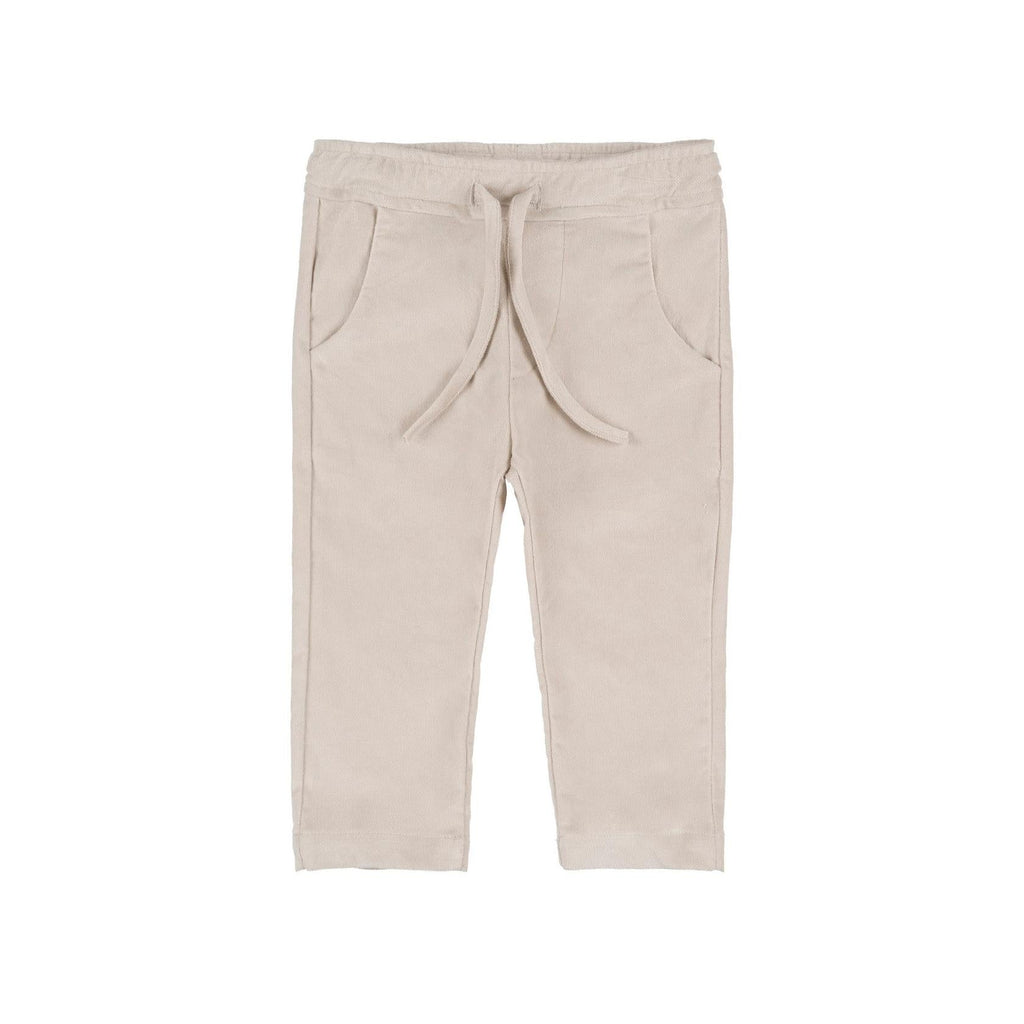 Pantalon Gris À Cordon