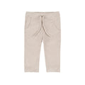 Pantalon Gris À Cordon
