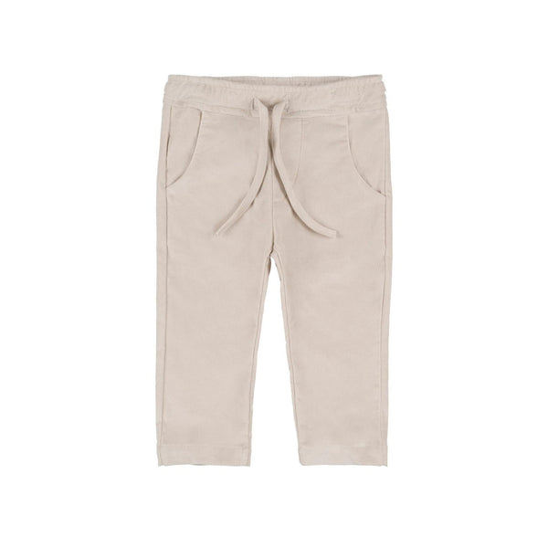 Pantalon Gris À Cordon