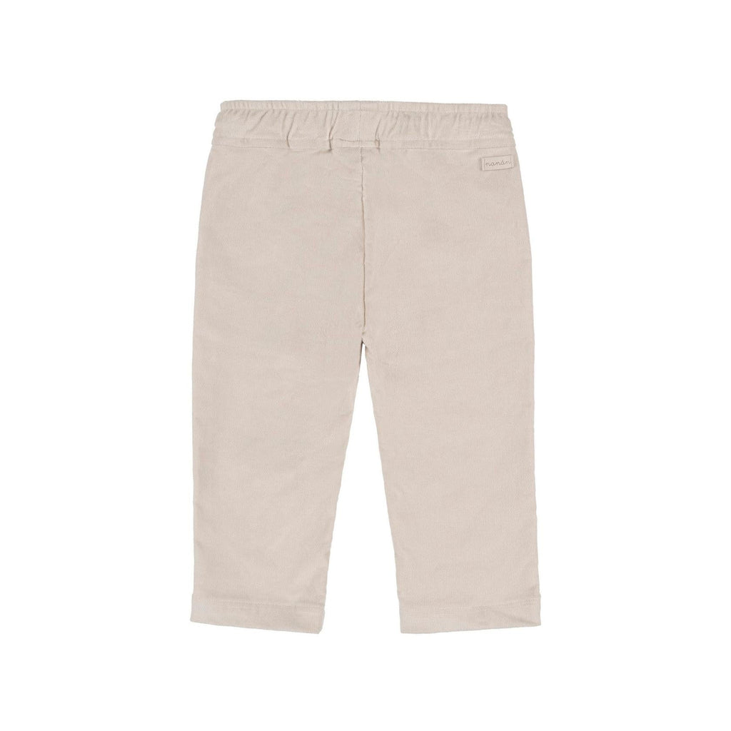 Pantalon Gris À Cordon
