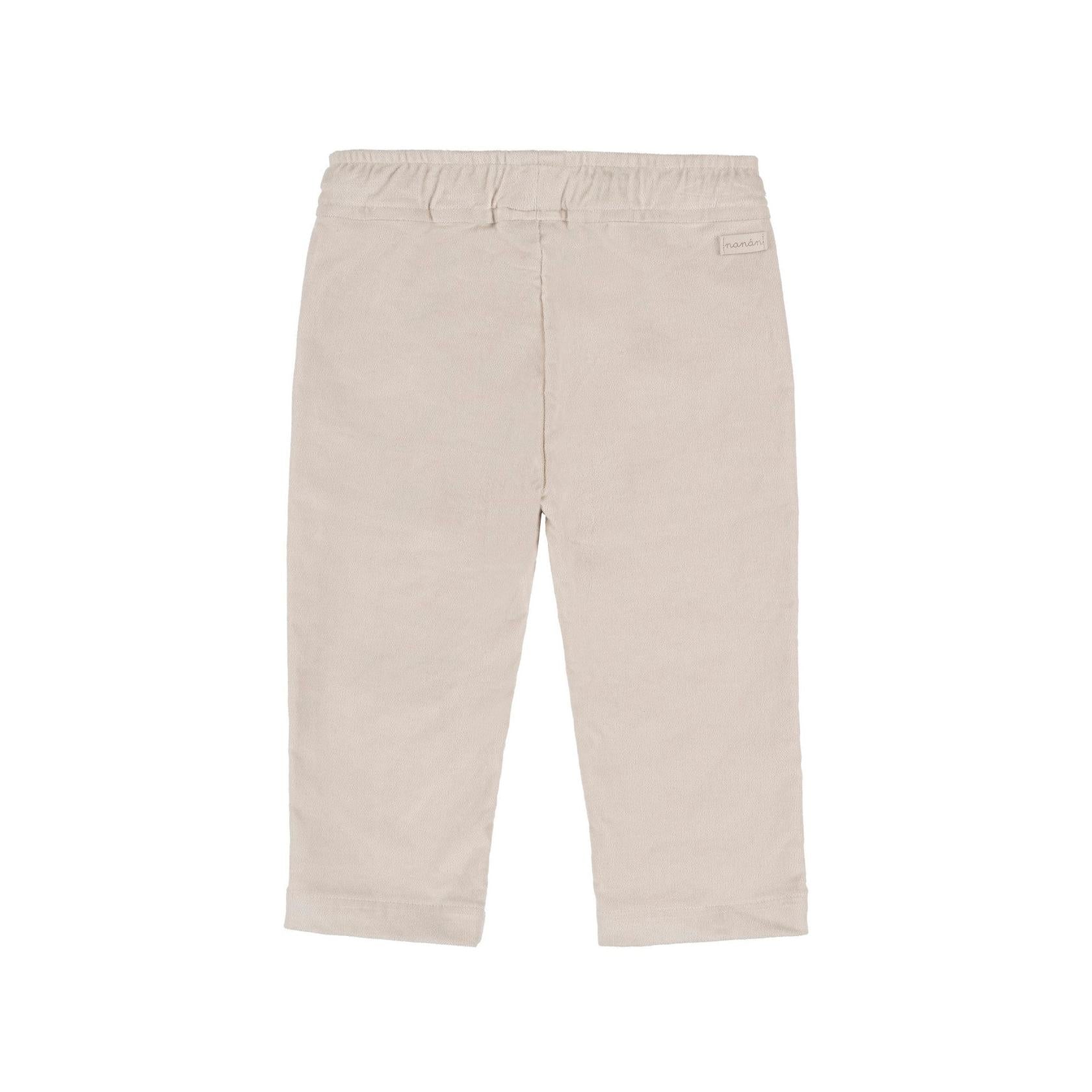 Pantalon Gris À Cordon