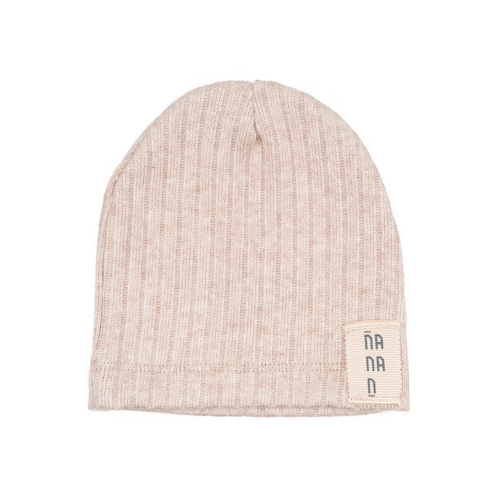 Casquette Côtelée Beige