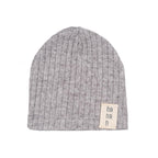 Casquette Grise Côtelée