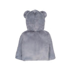Veste En Fausse Fourrure Grise
