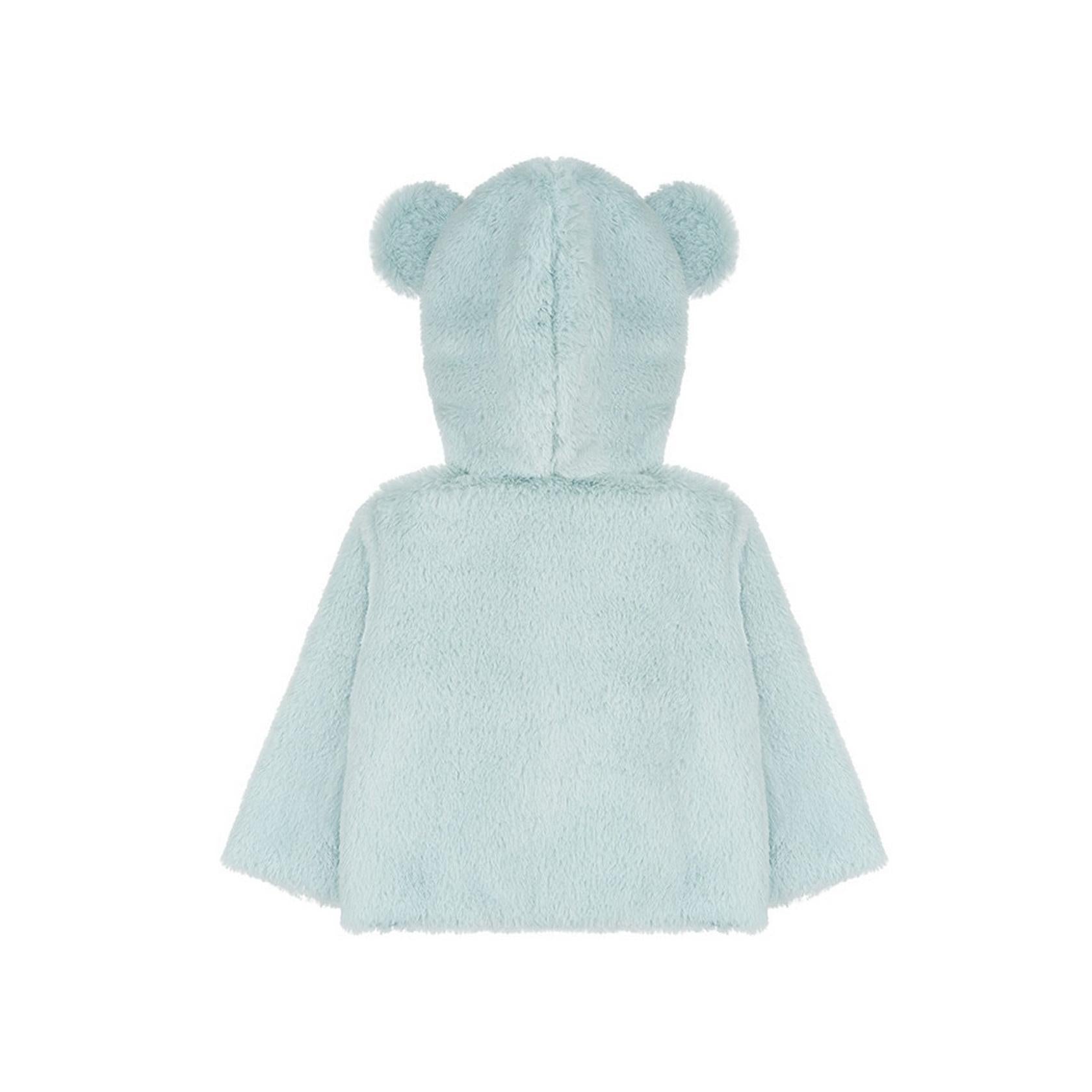 Veste En Fausse Fourrure Verte