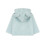 Veste En Fausse Fourrure Verte