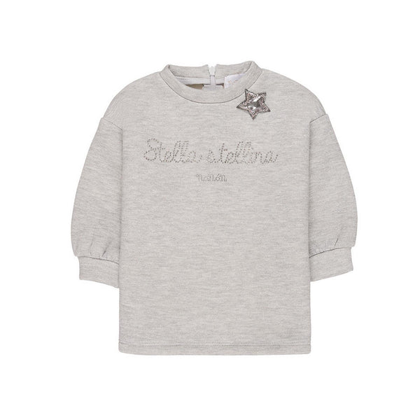 Ensemble 2 Pièces : Sweat-Shirt + Pantalon - Gris Lurex