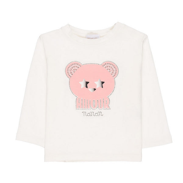 T-Shirt Avec Ours Rose Amour