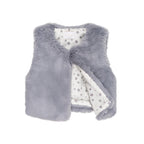 Veste Sans Manches En Fausse Fourrure