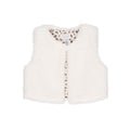 Veste Sans Manches En Fausse Fourrure