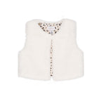 Veste Sans Manches En Fausse Fourrure