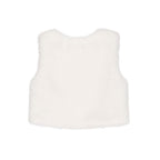 Veste Sans Manches En Fausse Fourrure