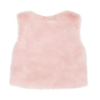 Veste Sans Manches En Fausse Fourrure