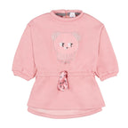 Robe Polaire Ours Rose
