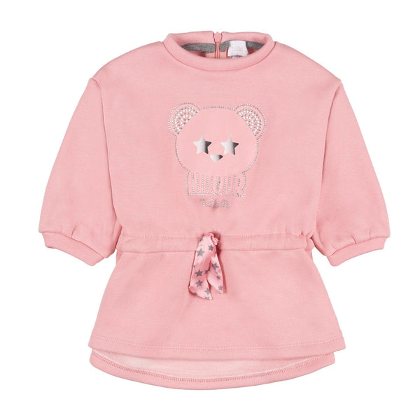 Robe Polaire Ours Rose