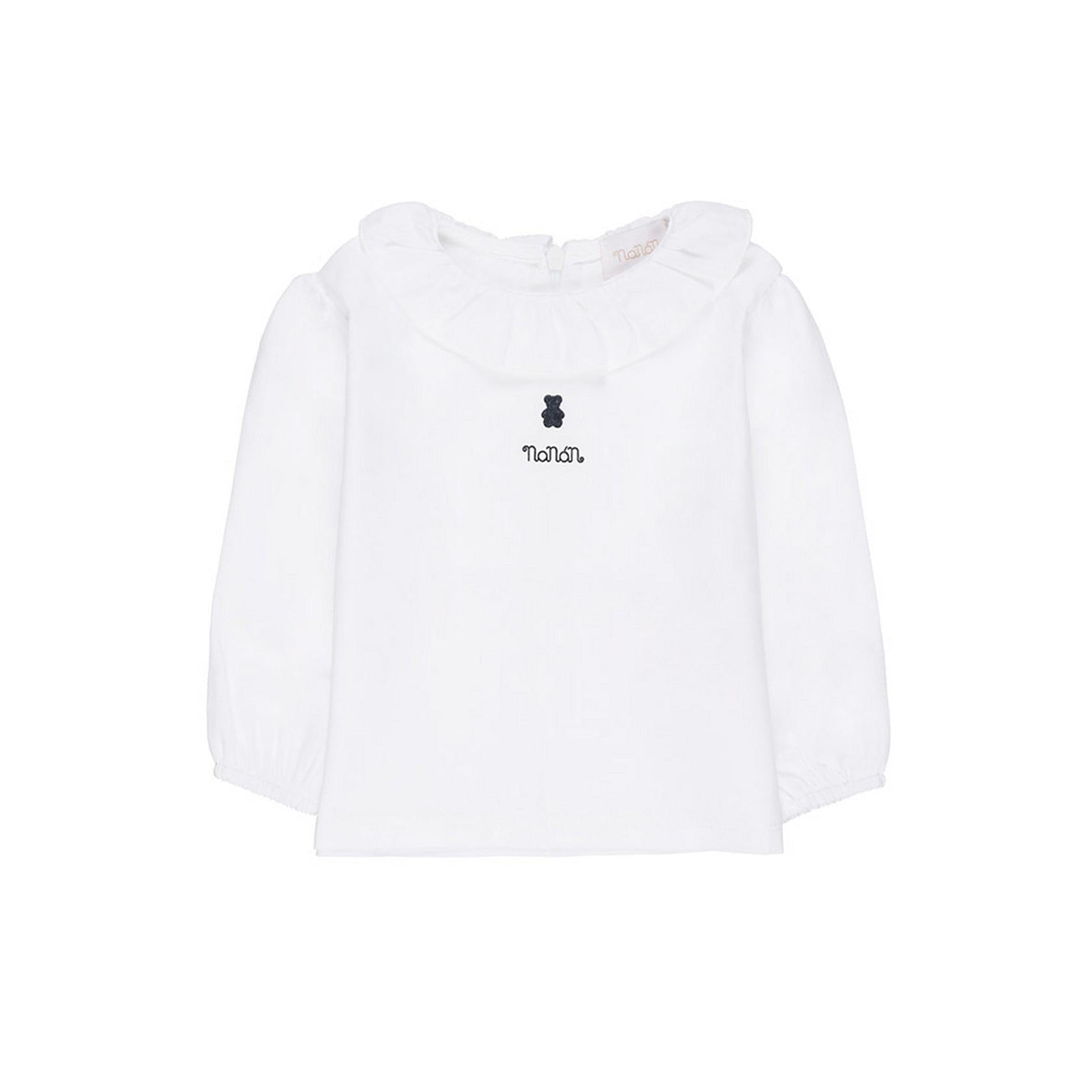 Chemisier En Popeline Blanche