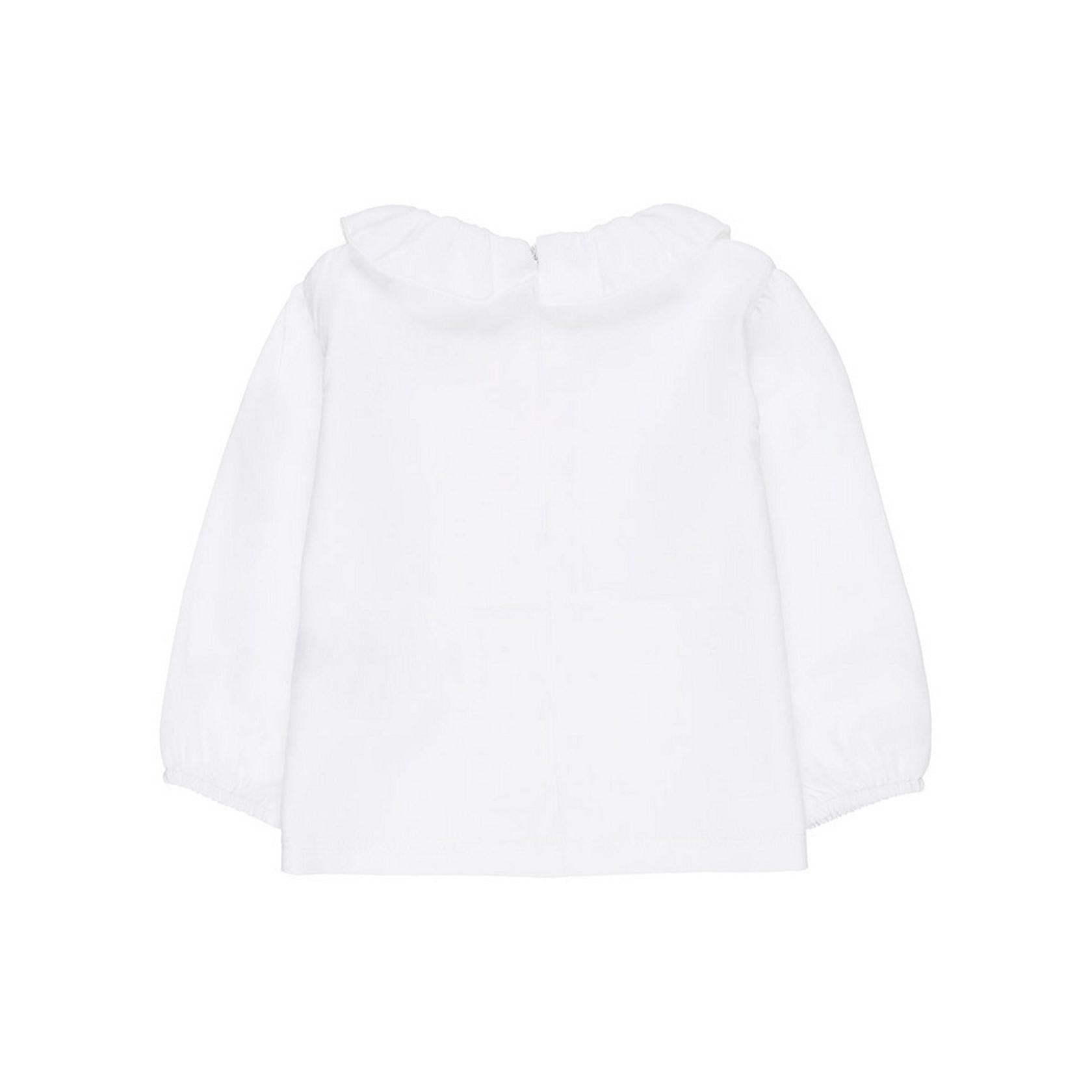 Chemisier En Popeline Blanche