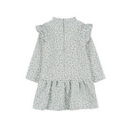 Robe Jacquard Léopard Vert