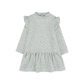 Robe Jacquard Léopard Vert