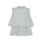 Robe Jacquard Léopard Vert