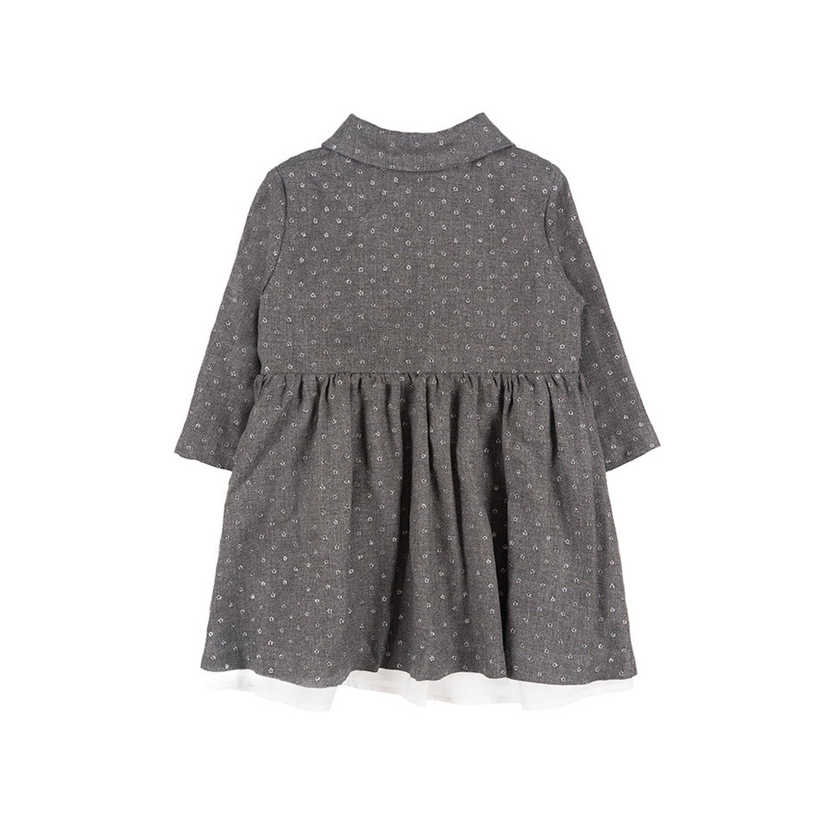 Chemiseur Gris Avec Strass Gris