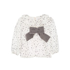 Chemise Étoile Avec Nœud Crème