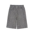 Gaucho Gris Avec Strass Gris