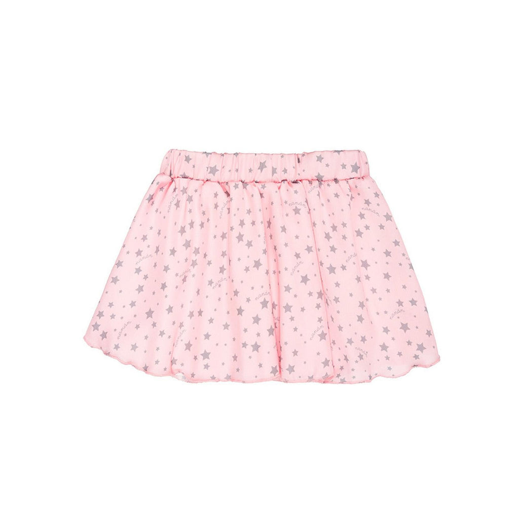 Jupe À Imprimé Étoiles Rose