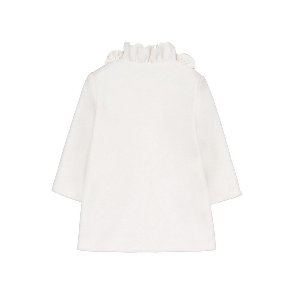 Manteau En Velours Crème