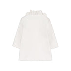 Manteau En Velours Crème