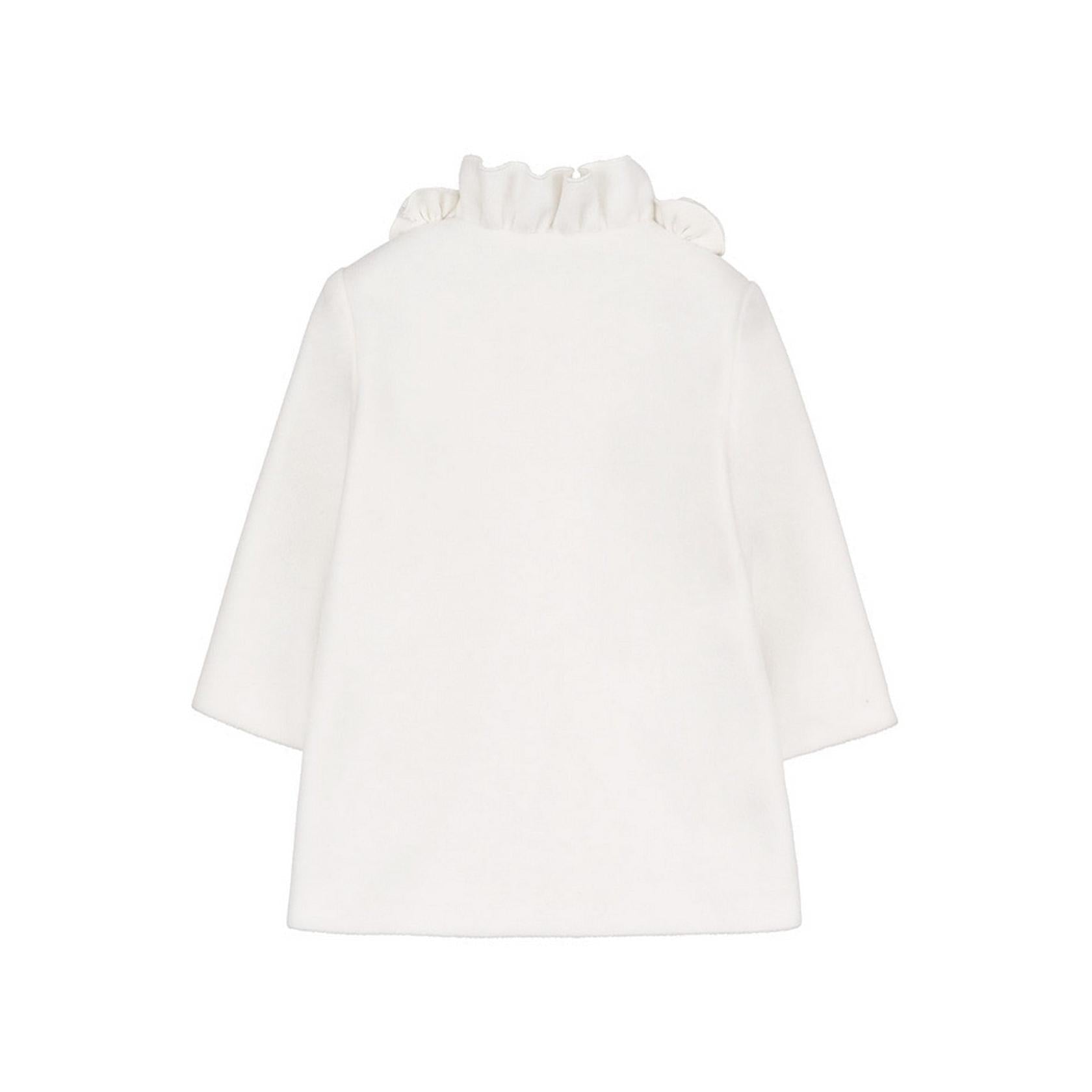 Manteau En Velours Crème