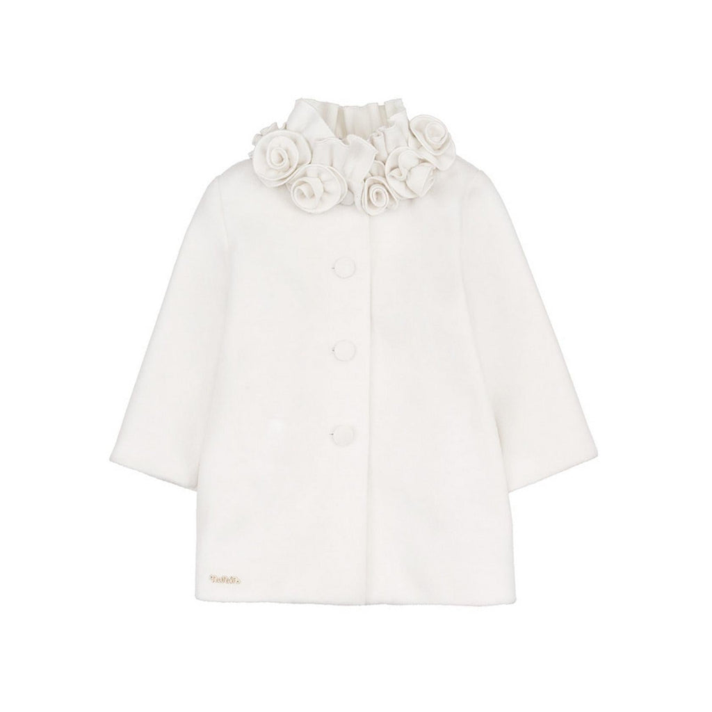 Manteau En Velours Crème