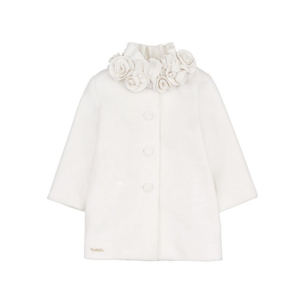Manteau En Velours Crème