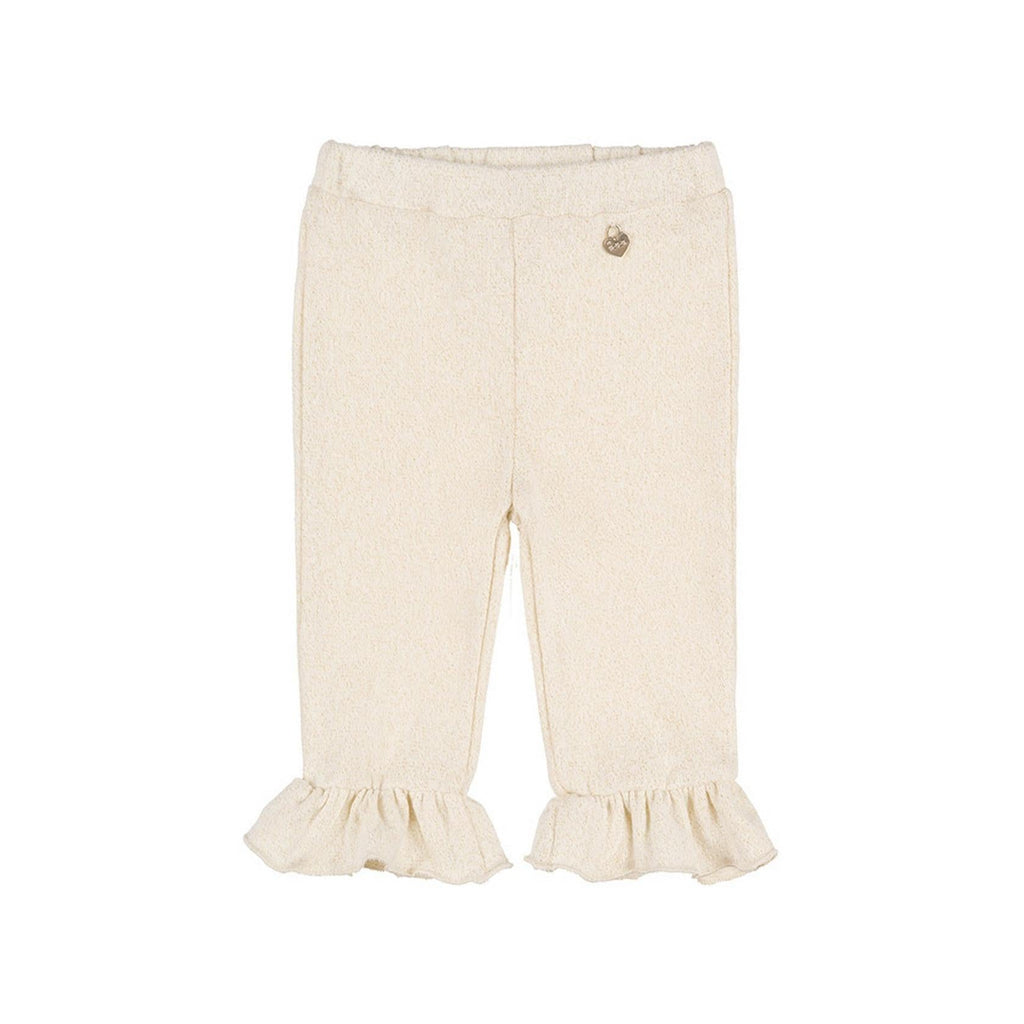 Pantalon Crème Lurex