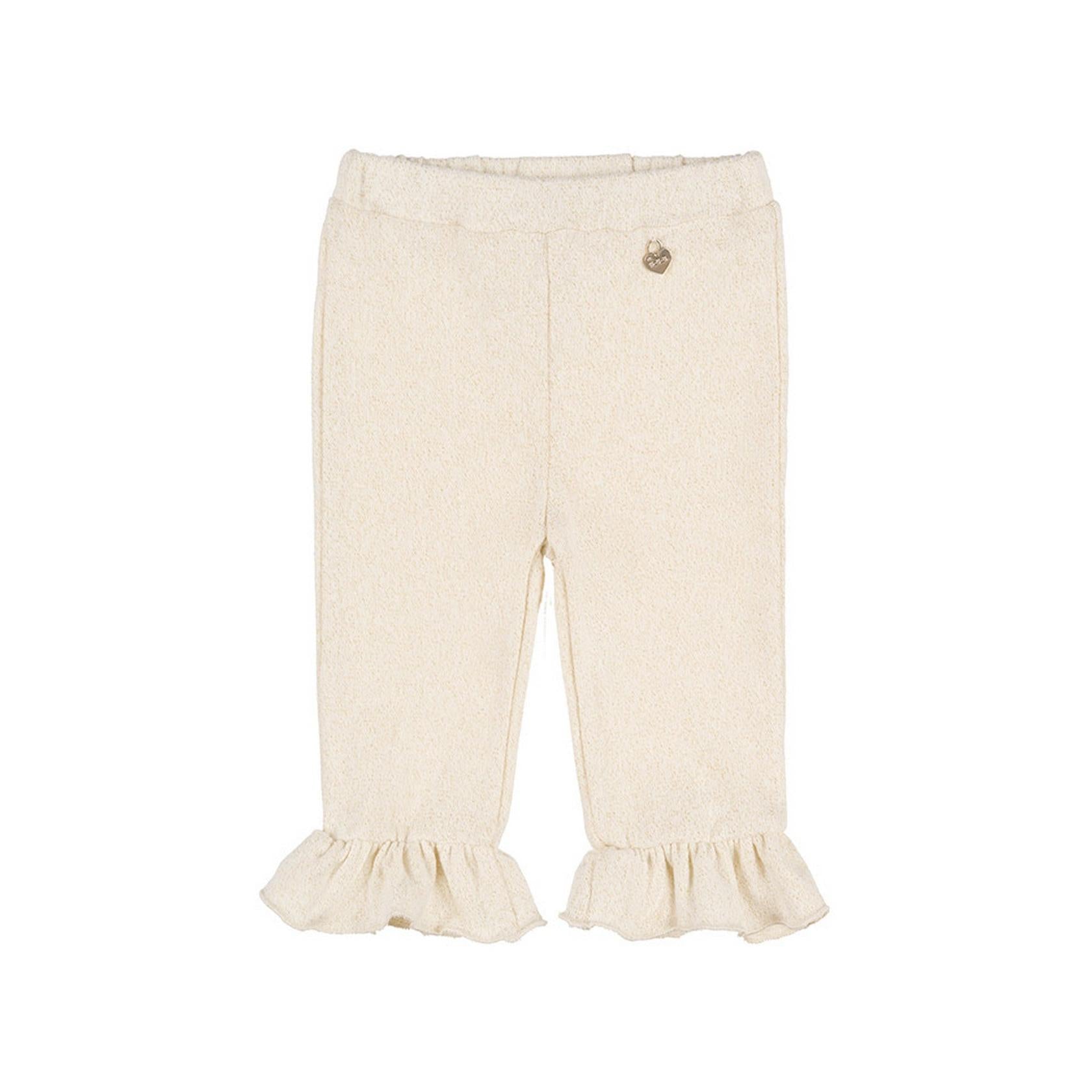 Pantalon Crème Lurex