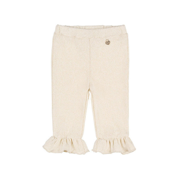 Pantalon Crème Lurex
