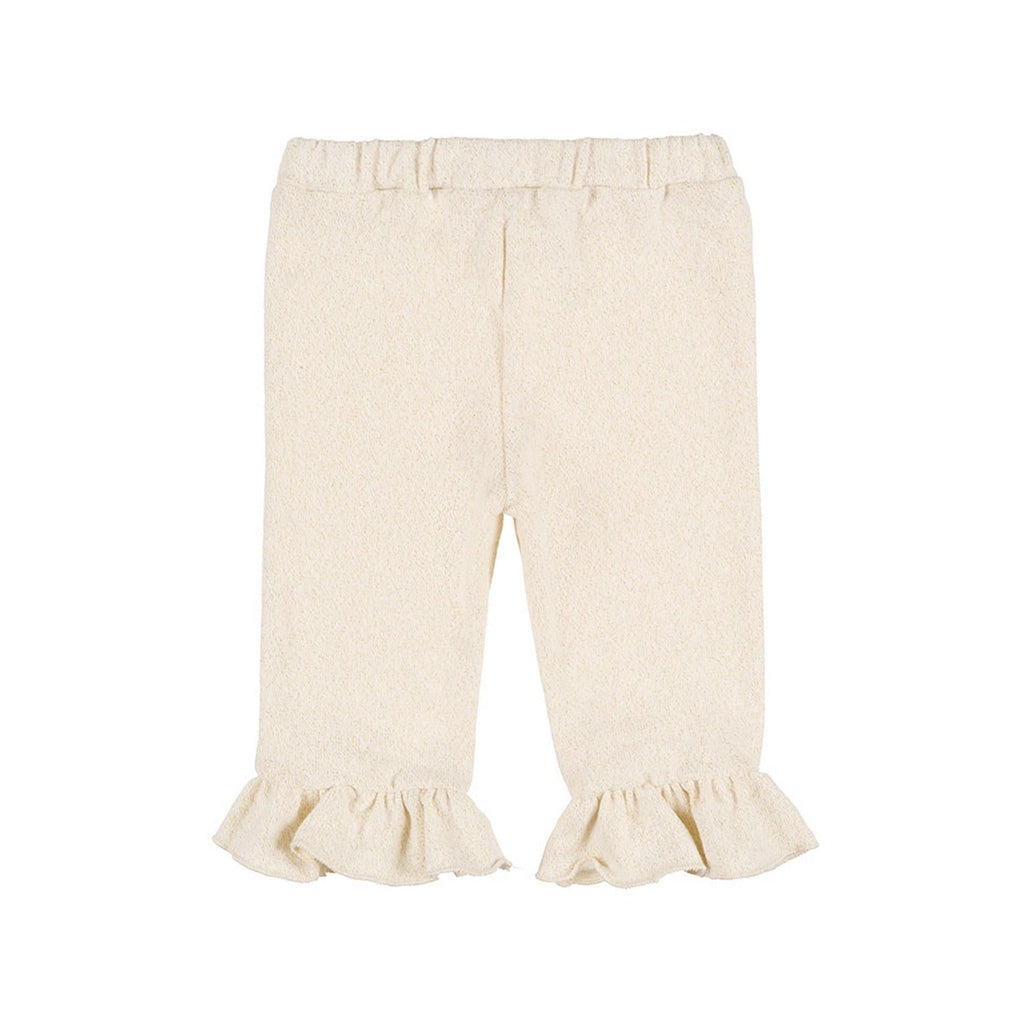 Pantalon Crème Lurex