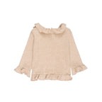 Pull En Lurex Beige
