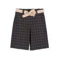 Gaucho Gris Lurex Quadro Gris