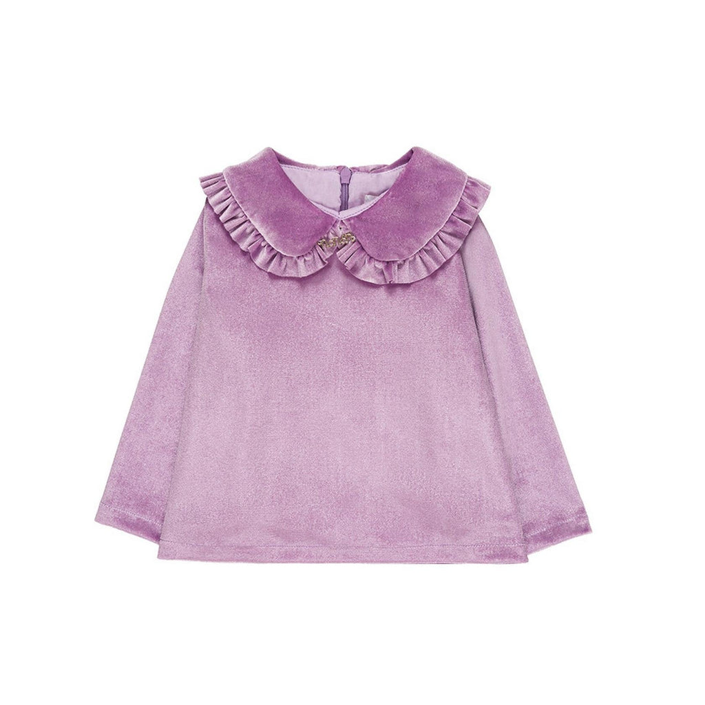 Chemisier En Chenille Lilas