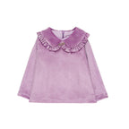 Chemisier En Chenille Lilas