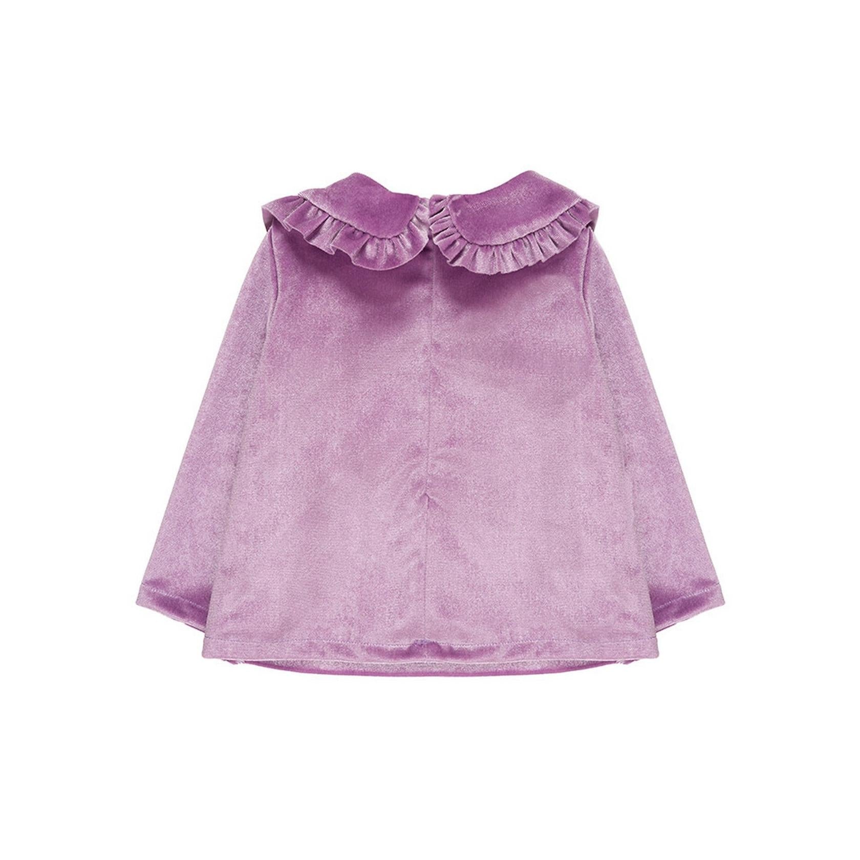 Chemisier En Chenille Lilas
