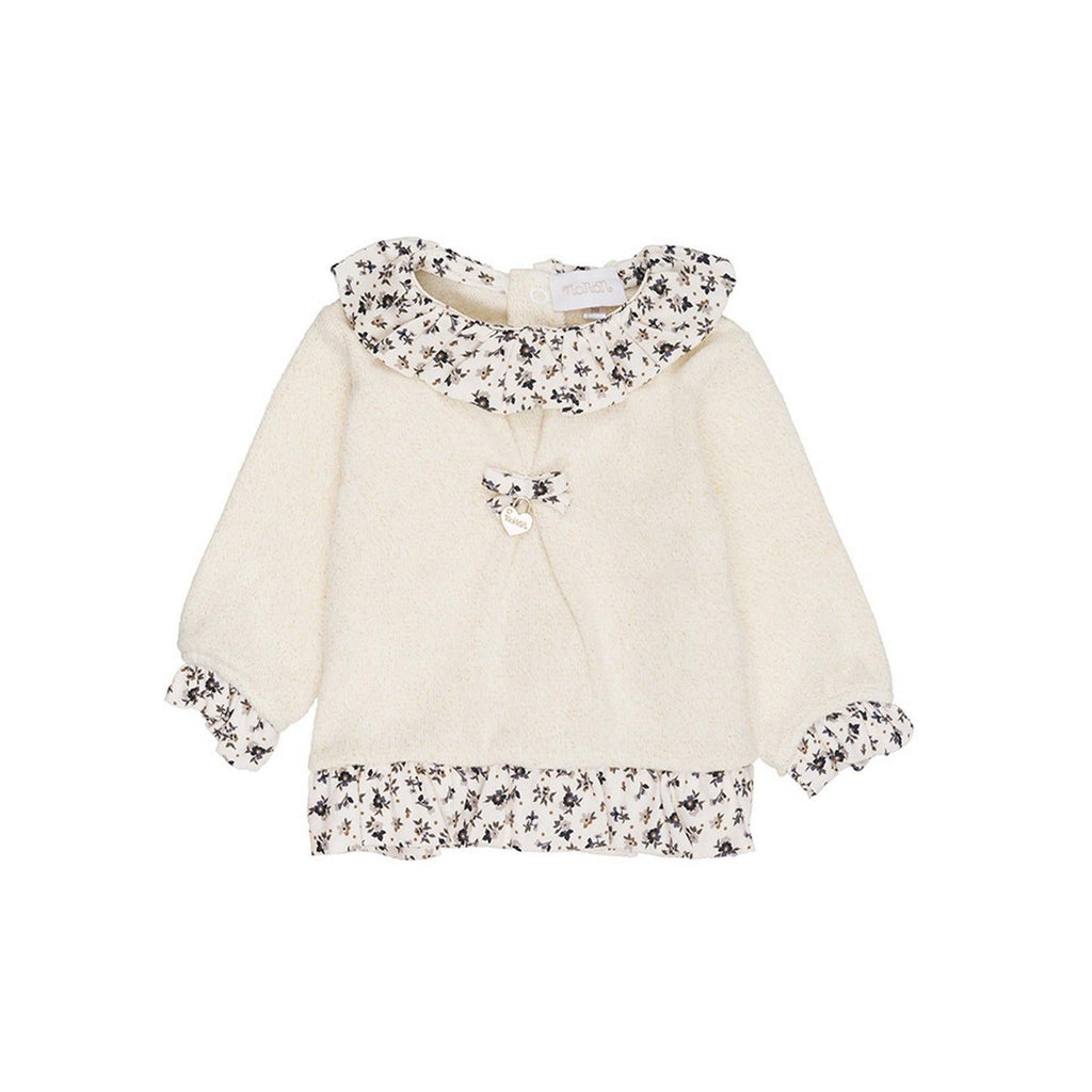Combinaison 2 Pièces Crème En Lurex