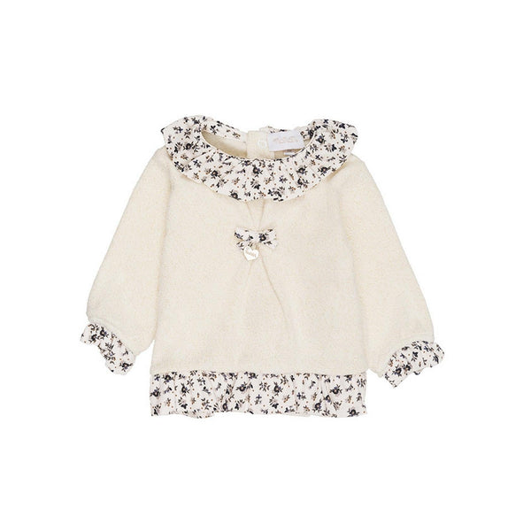 Combinaison 2 Pièces Crème En Lurex