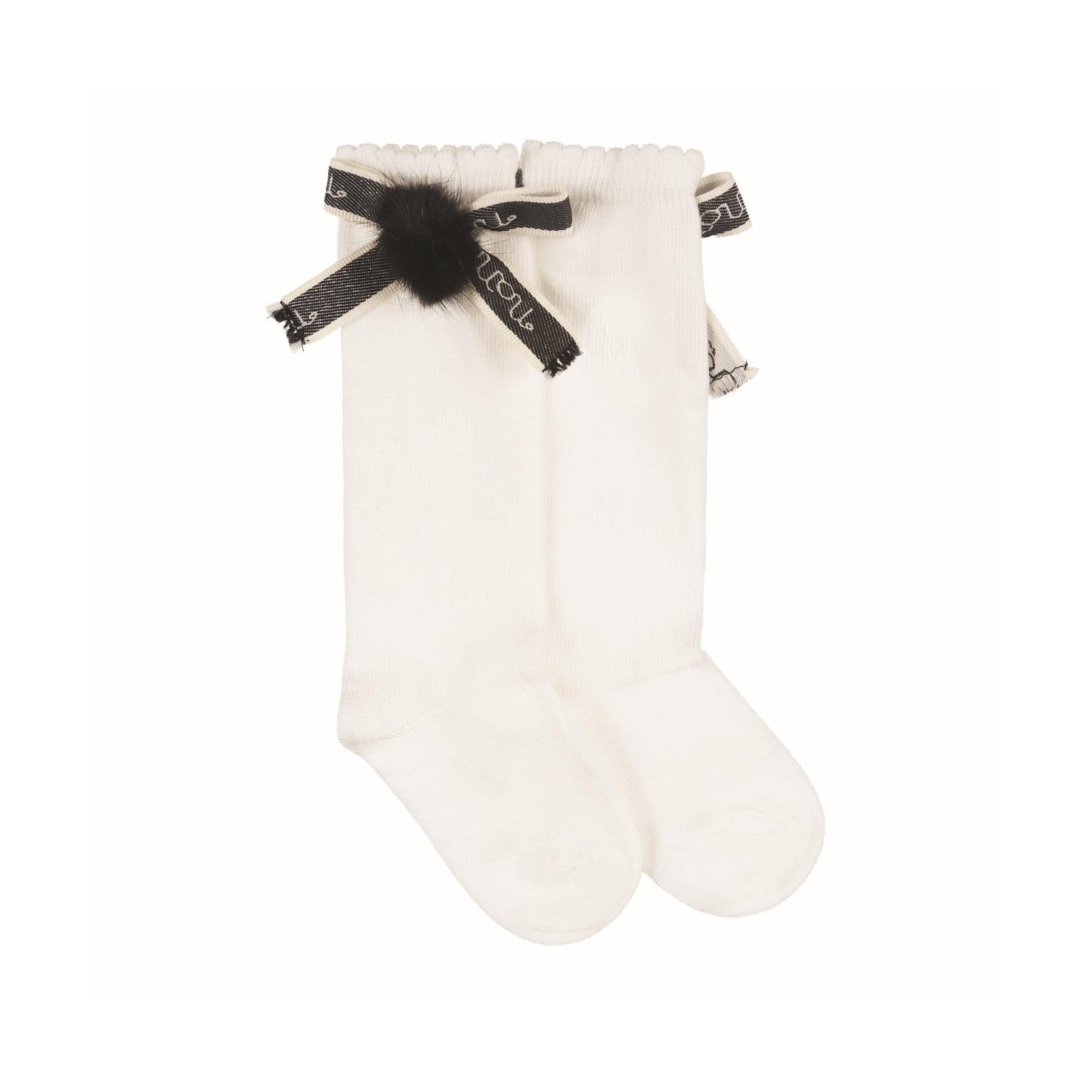 Chaussettes Crème